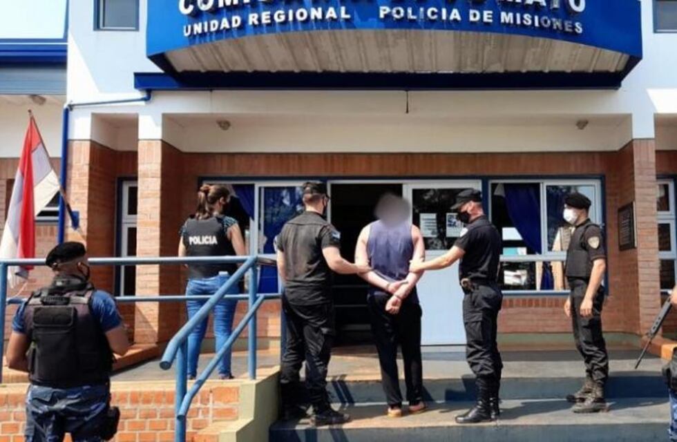 Terminó detenido tras incendiar la vivienda familiar en 25 de Mayo