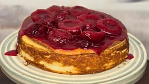 Tarta de ricota y ciruela, un éxito asegurado.