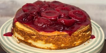 Tarta de ricota y ciruela, un éxito asegurado.