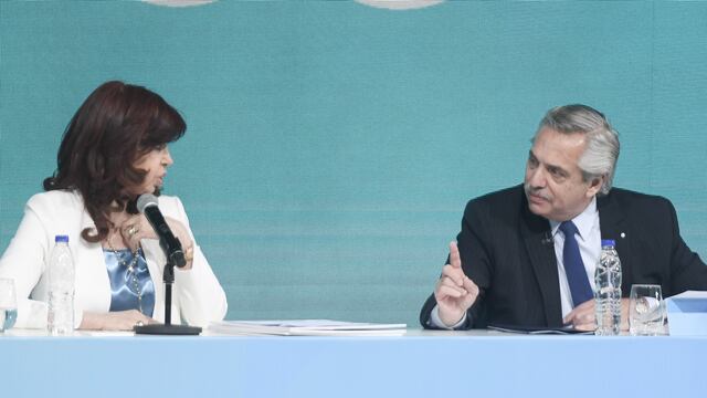 Alberto Fernández y Cristina Kirchner buscan retomar el diálogo. Foto: Federico López Claro.