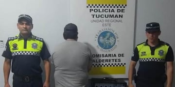 El ladrón de escuelas, detenido.