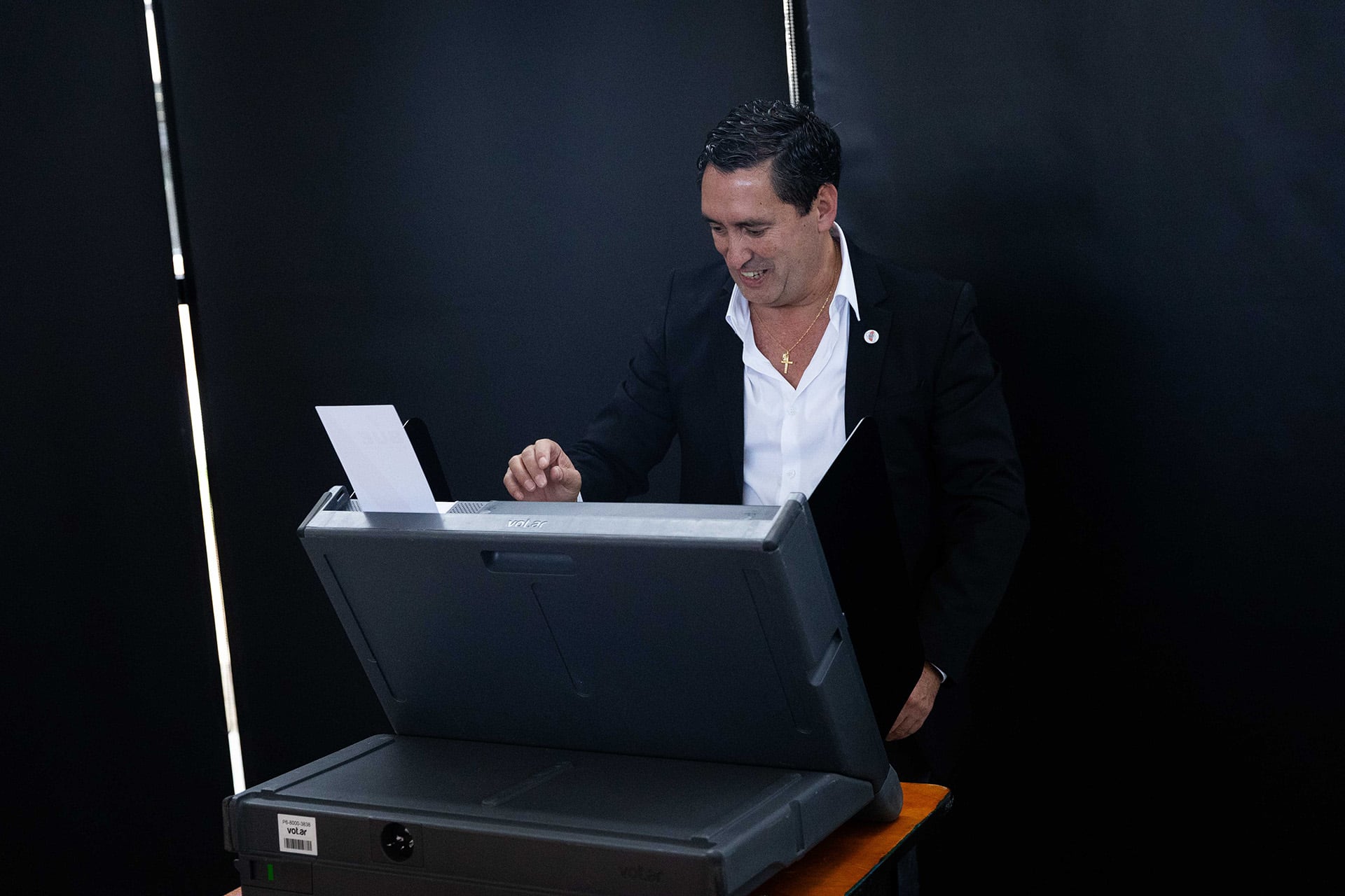 Elecciones en River: ya votaron todos los candidatos, junto a más de 13 mil socios. (Gentileza)