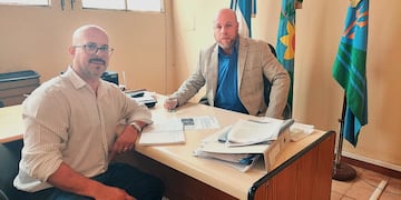 Pablo Gómez y Daniel Medina anunciaron que se conformará la "Mesa del Agua", en Coronel Rosales.