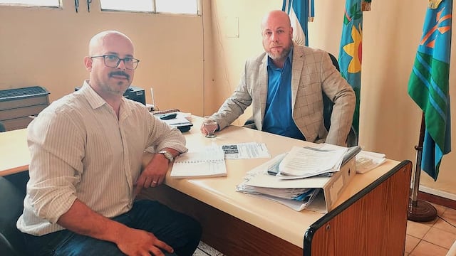 Pablo Gómez y Daniel Medina anunciaron que se conformará la "Mesa del Agua", en Coronel Rosales.