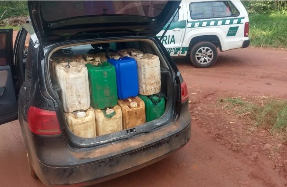 Puerto Piray: secuestran 500 litros de combustible transportados de manera ilegal