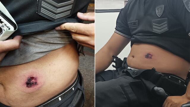 Entradera en Córdoba: le dispararon a un policía para robarle la moto y lo salvó el chaleco antibalas (Policía).