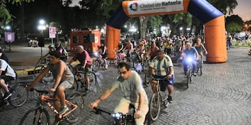 Nueva bicicleteada en Rafaela