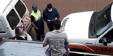 Eldorado: agentes de tránsito intervinieron una camioneta por incumplimientos con la SEM