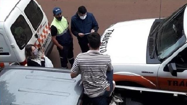 Eldorado: agentes de tránsito intervinieron una camioneta por incumplimientos con la SEM