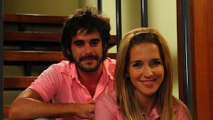 Soledad Fandiño y Nicolás Cabré hace más de una década.