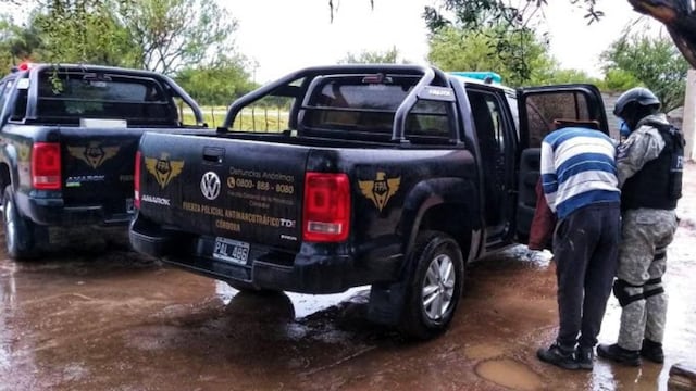 Desbaratan banda narco en Cruz del Eje y entre los detenidos hay tres policías.