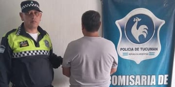 El hombre fue detenido por abuso sexual.