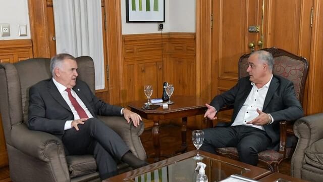 Los mandatarios dialogaron sobre el armado político de cara a las elecciones. (SECPT)