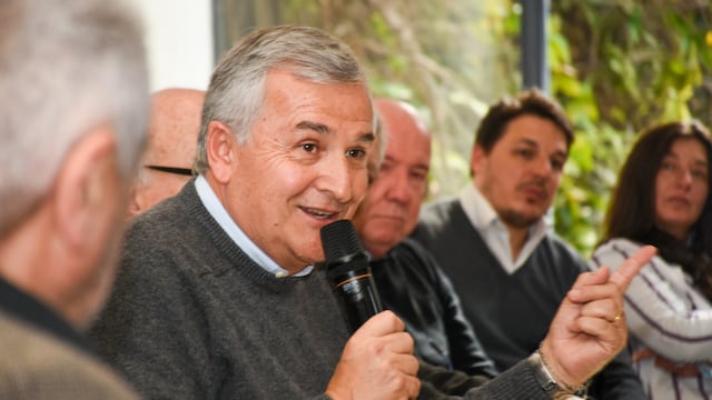 Gerardo Morales se despegó de Manes.