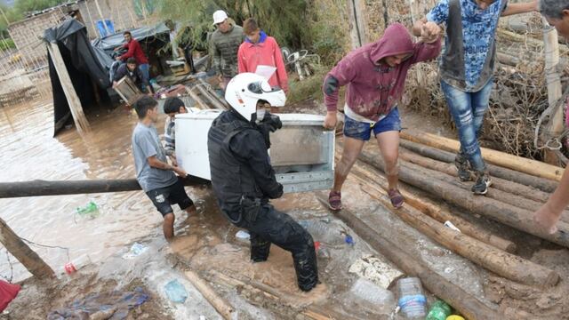"Cumplo con mi deber", fue lo único que declaró Franco Castiglione a Diario Huarpe.