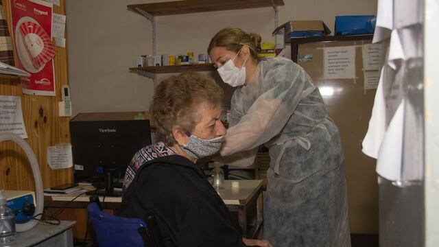Turnos de tercera dosis contra el Covid-19 en Soldini (Facebook Comuna de Soldini)