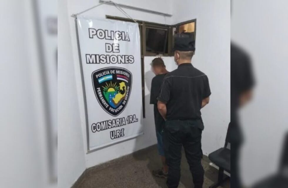 Terminó detenido tras sustraer objetos de un automóvil en Posadas