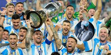 Capitán de la Selección Argentina según la IA.