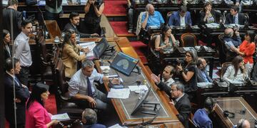 La nueva versión de la ley "bases" fue enviada al Congreso. Foto: Federico Lopez Claro