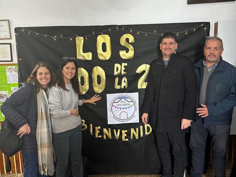 La Escuela 22 de San Francisco de Bellocq celebró 100 años