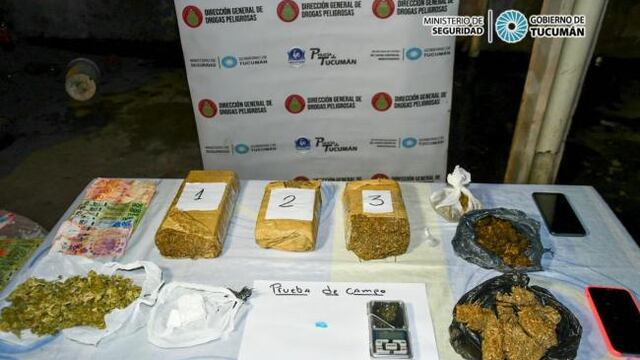 Bella Vista: secuestraron marihuana, cocaína y $80.000 en efectivo, y detuvieron a tres hombres y a una mujer