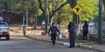 Ejecutan demarcación y señalética en Puerto Iguazú.