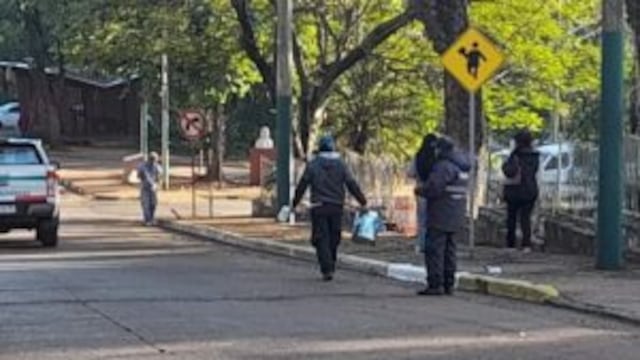 Ejecutan demarcación y señalética en Puerto Iguazú.