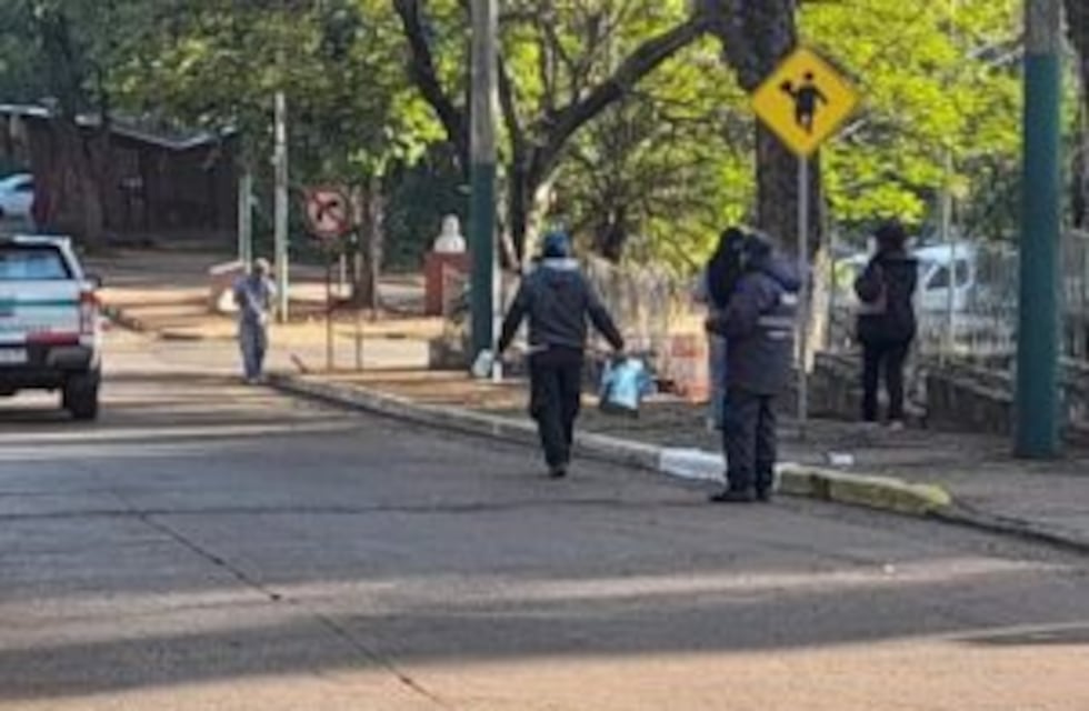 Ejecutan demarcación y señalética en Puerto Iguazú