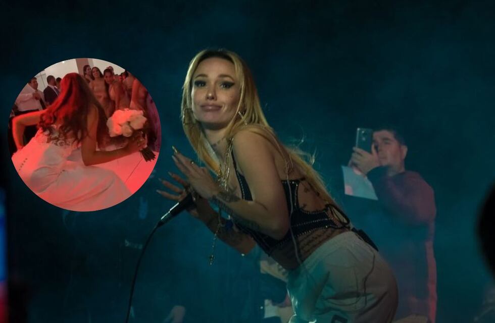 Una novia bailó al ritmo de La Joaqui en su casamiento y se volvió viral en TikTok