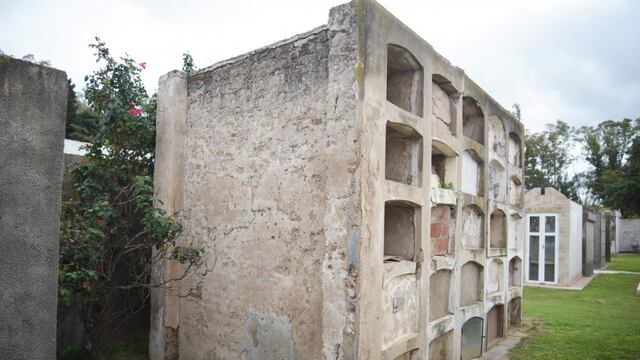 El Municipio demolerá una nichera del Cementerio de Arroyito