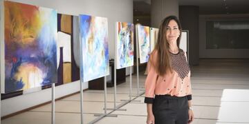 Mariana Pelichone tendrá su muestra de "Pinturas" hasta el 8 de septiembre.