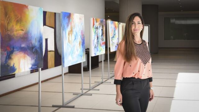 Mariana Pelichone tendrá su muestra de "Pinturas" hasta el 8 de septiembre.