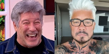 El actor rosarino no pudo ocultar su opinión sobre el conductor.