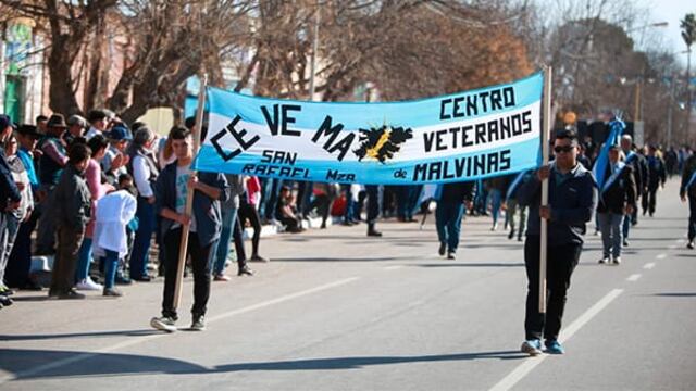 Este domingo será el desfile en homenaje a los caídos y veteranos de la guerra de Malvinas.