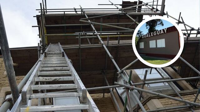 Tragedia en Gualeguay: un obrero de la construcción murió al caer de un primer piso