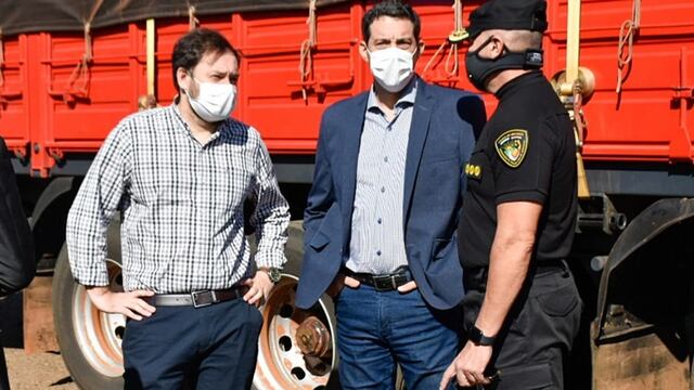 Garupá: incautaron un camión con 100 toneladas de soja sin aval aduanero