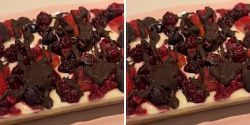 Saludables y para llevar a todos lados: cómo hacer barritas de frutos rojos y yogur