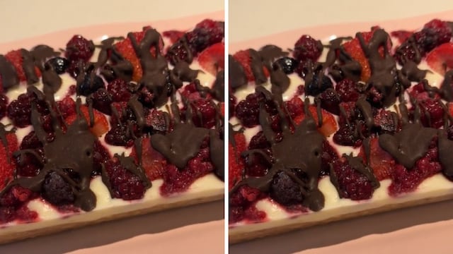 Saludables y para llevar a todos lados: cómo hacer barritas de frutos rojos y yogur