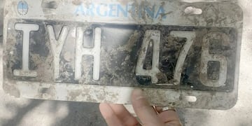Patentes perdidas por la lluvia e inundaciones en Mendoza.