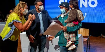 Se entregaron créditos para 550 viviendas