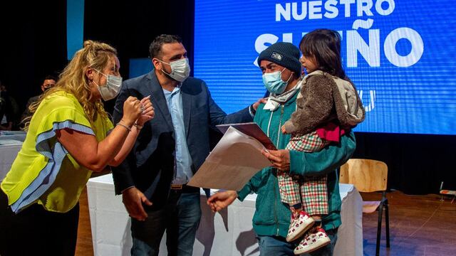 Se entregaron créditos para 550 viviendas