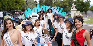 Luciana Ponce en Mendoza en la Vendimia Nacional
