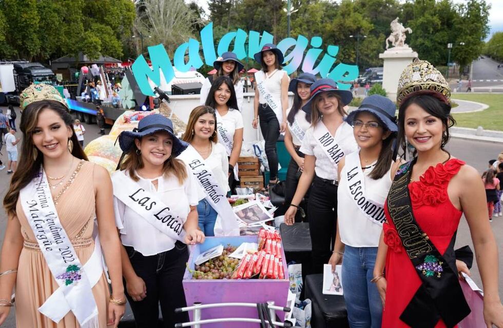 Malargüe recibe a Luciana Ponce con todos los honores
