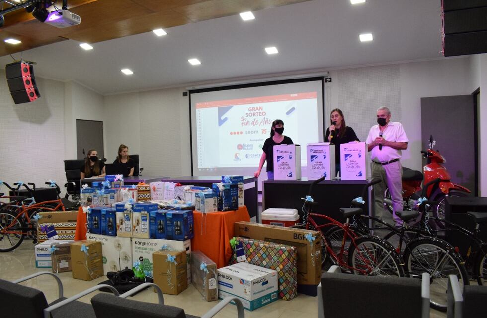 El SEOM realizó su gran sorteo de fin de año