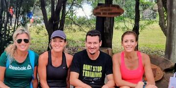 Deportistas de Arroyito participaron del Trial Running de Alpha Corral