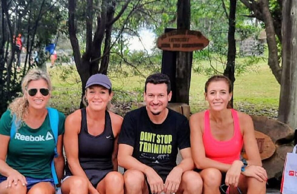 Deportistas de Arroyito participaron del Trial Running de Alpha Corral