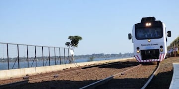 Ya funciona con normalidad el tren de pasajeros Posadas-Encarnación.