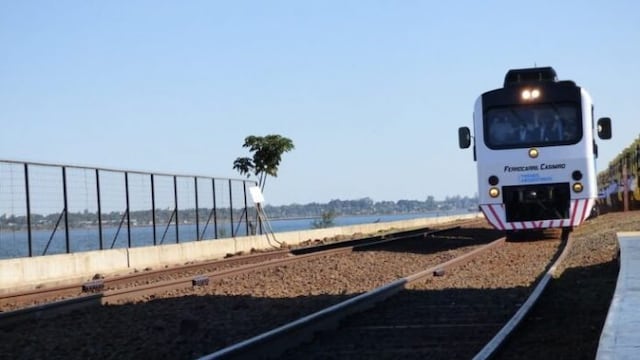 Ya funciona con normalidad el tren de pasajeros Posadas-Encarnación.