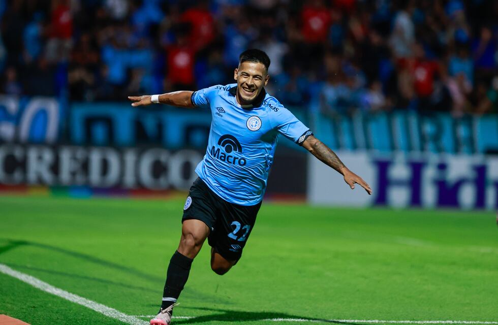 Los goles del Uvita Fernández y de Mariano Troilo para Belgrano en el partido ante Aldosivi