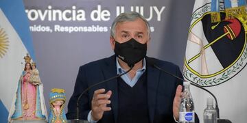 "No vemos que los nueve días de restricción en el país hayan tenido resultados", dijo el gobernador Morales.
